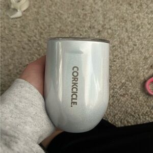 Corkcicle Silver Tumbler